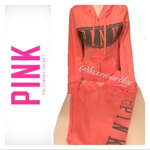 Victory Secret Campus Pants and Sweat Shirt